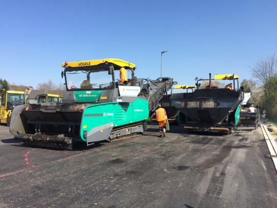 Flüsterasphalt Für Die Neue Ortsdurchfahrt Sandelzhausen 4