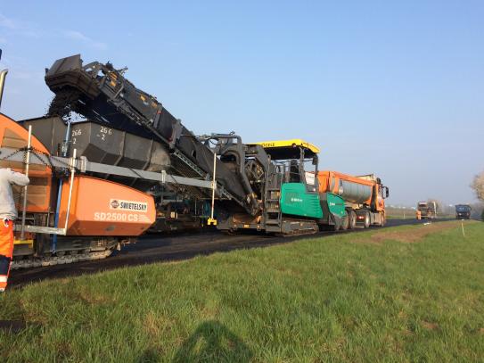 Flüsterasphalt Für Die Neue Ortsdurchfahrt Sandelzhausen 2