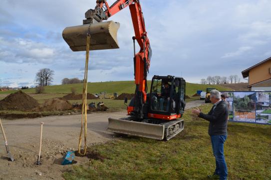 Spatenstich Für Baugebiet Traunstorf 2