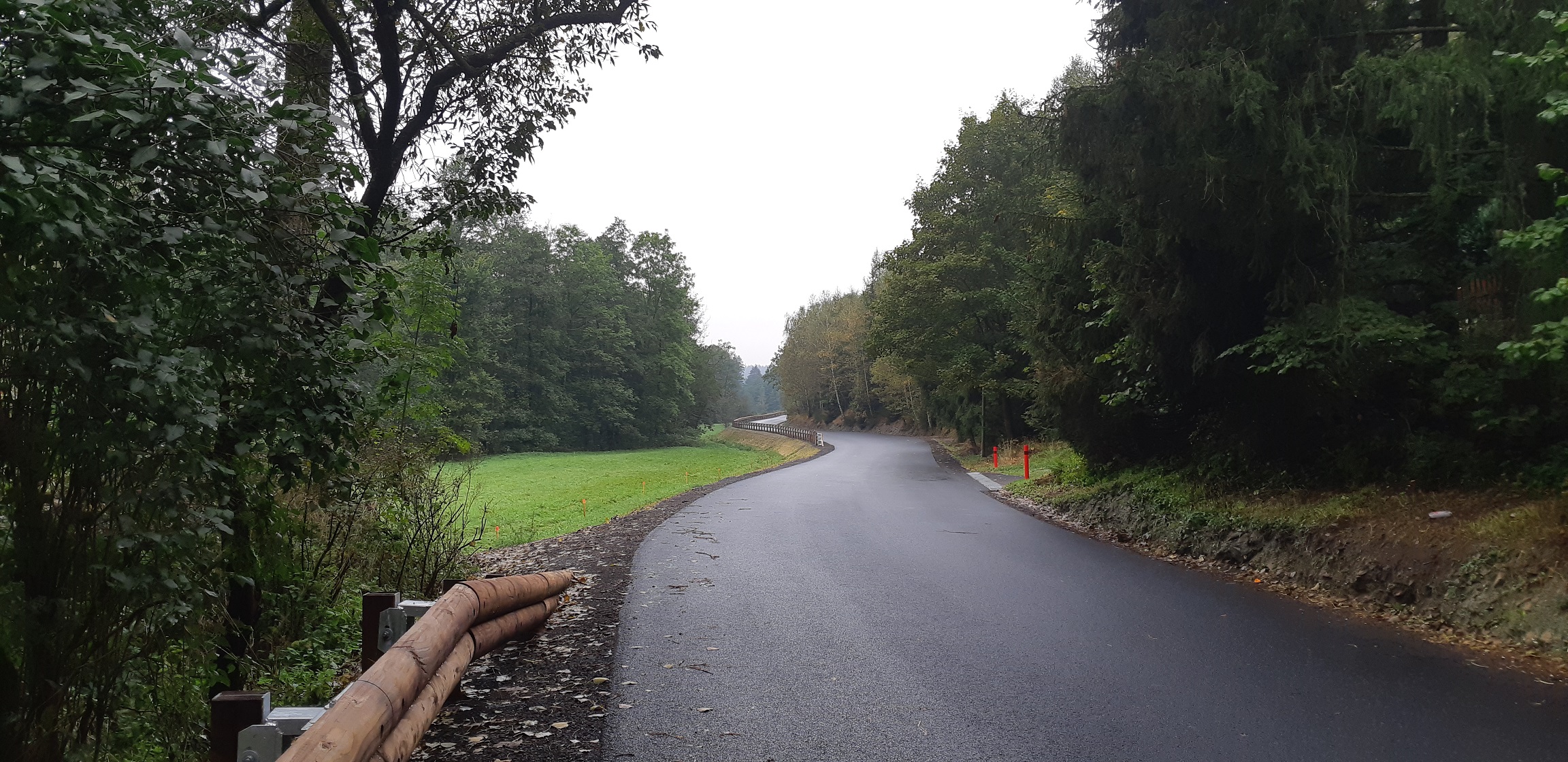 Trhová Kamenice – vybudování stezky pro chodce a cyklisty    - Straßen- und Brückenbau