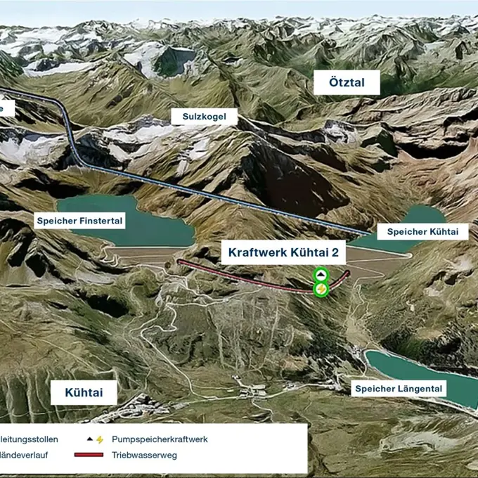 Baustellenbesichtigung Kraftwerk Kühtai 2