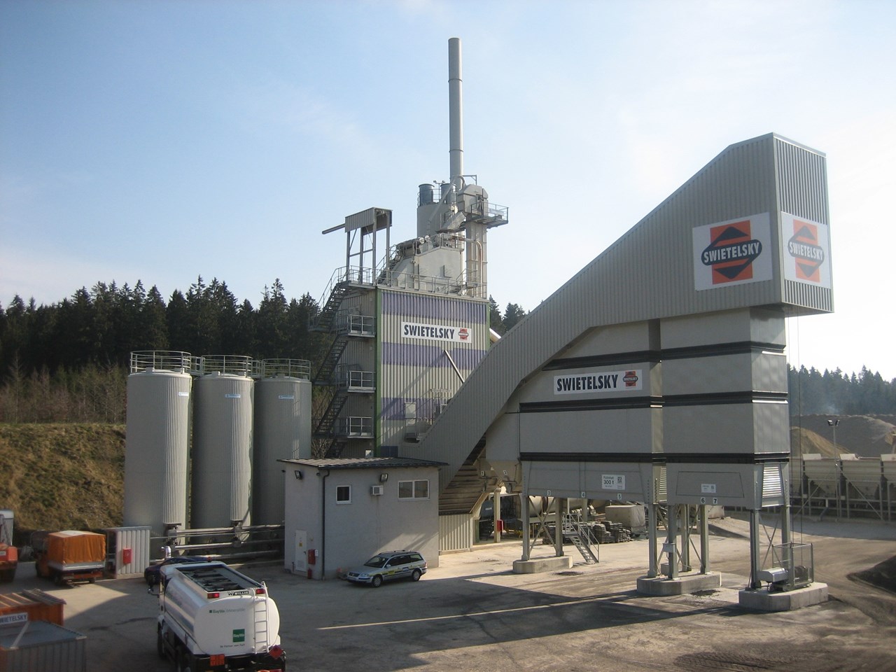 Asphaltmischanlage Ebersberg - Straßen- und Brückenbau Asphaltmischanlage Ebersberg - Straßen- und Brückenbau