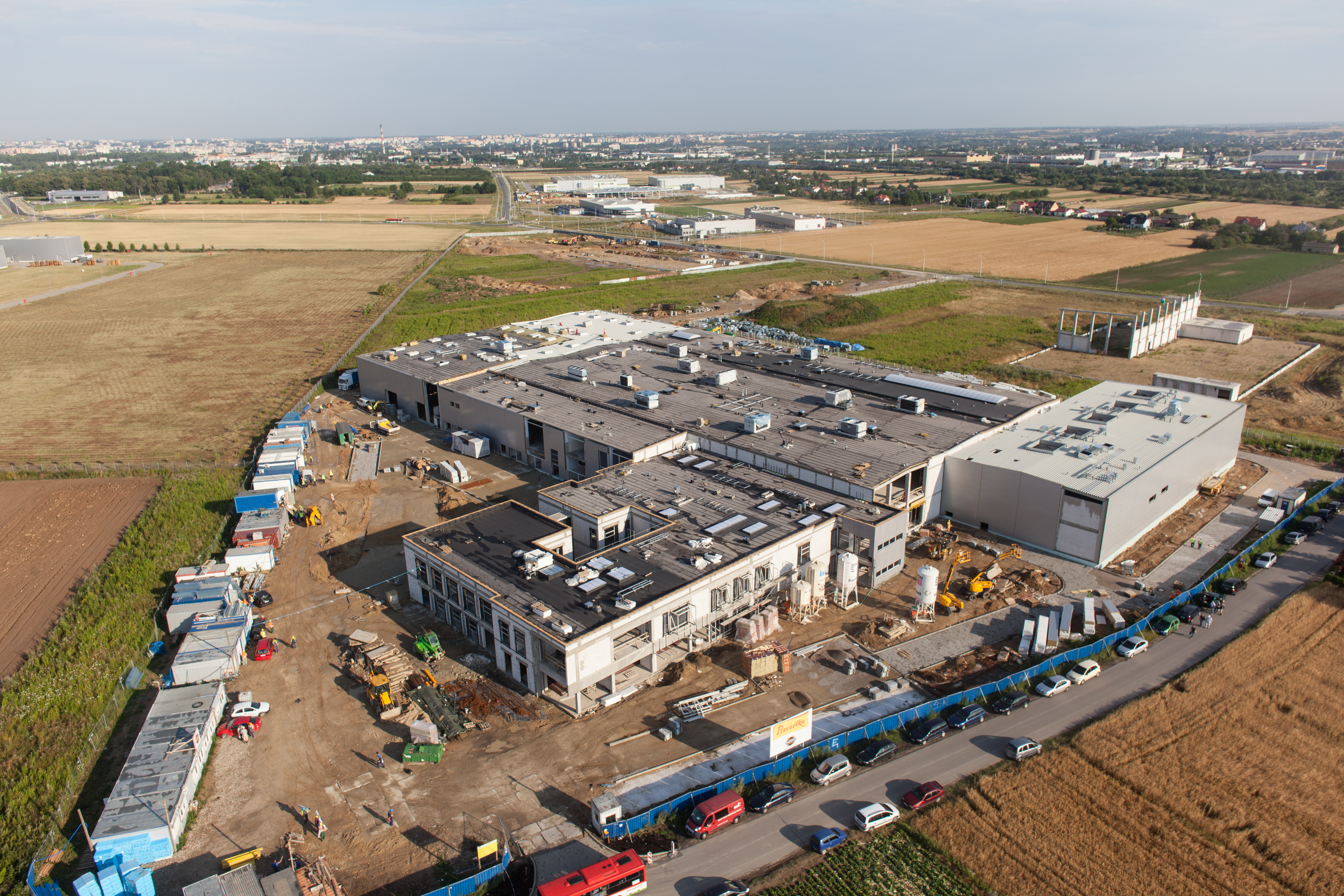 Zakład Produkcyjny Fabryka Cukierków Pszczółka w Lublinie - Hochbau