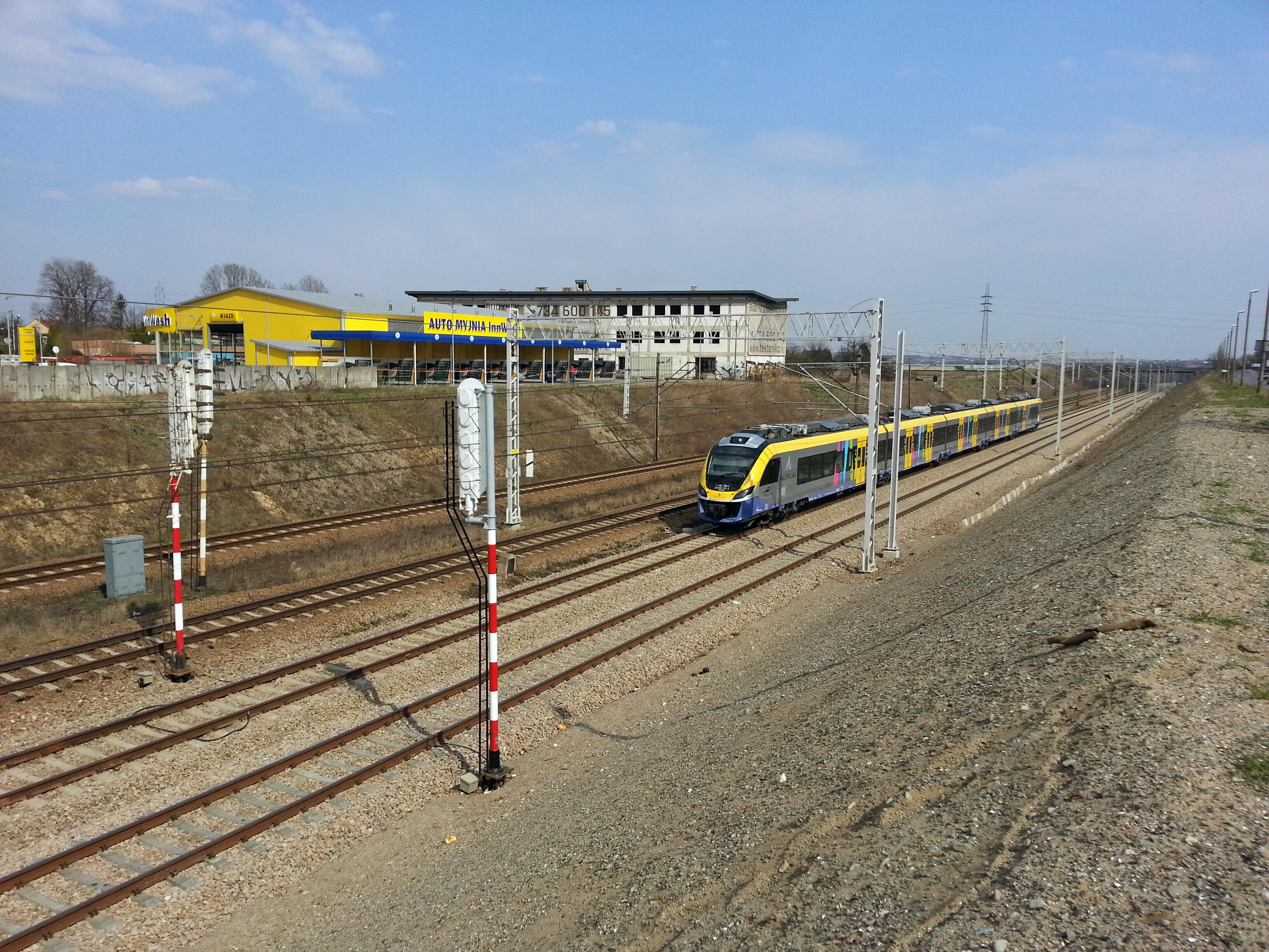 Linia 95 – odcinek Kraków Batowice – Kraków Nowa Huta - Bahnbau