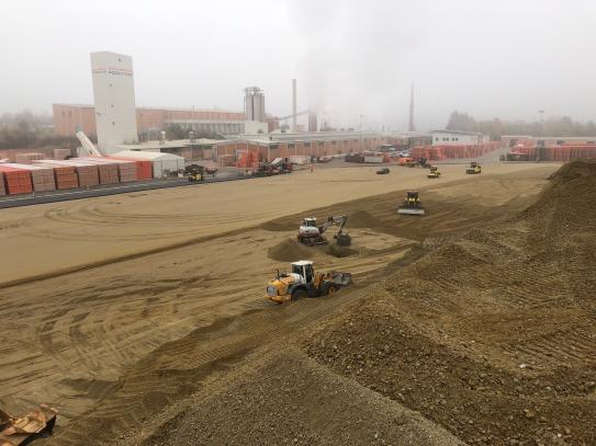 4 Neuer Lagerplatz Für Schlagmann Poroton In Zeilarn