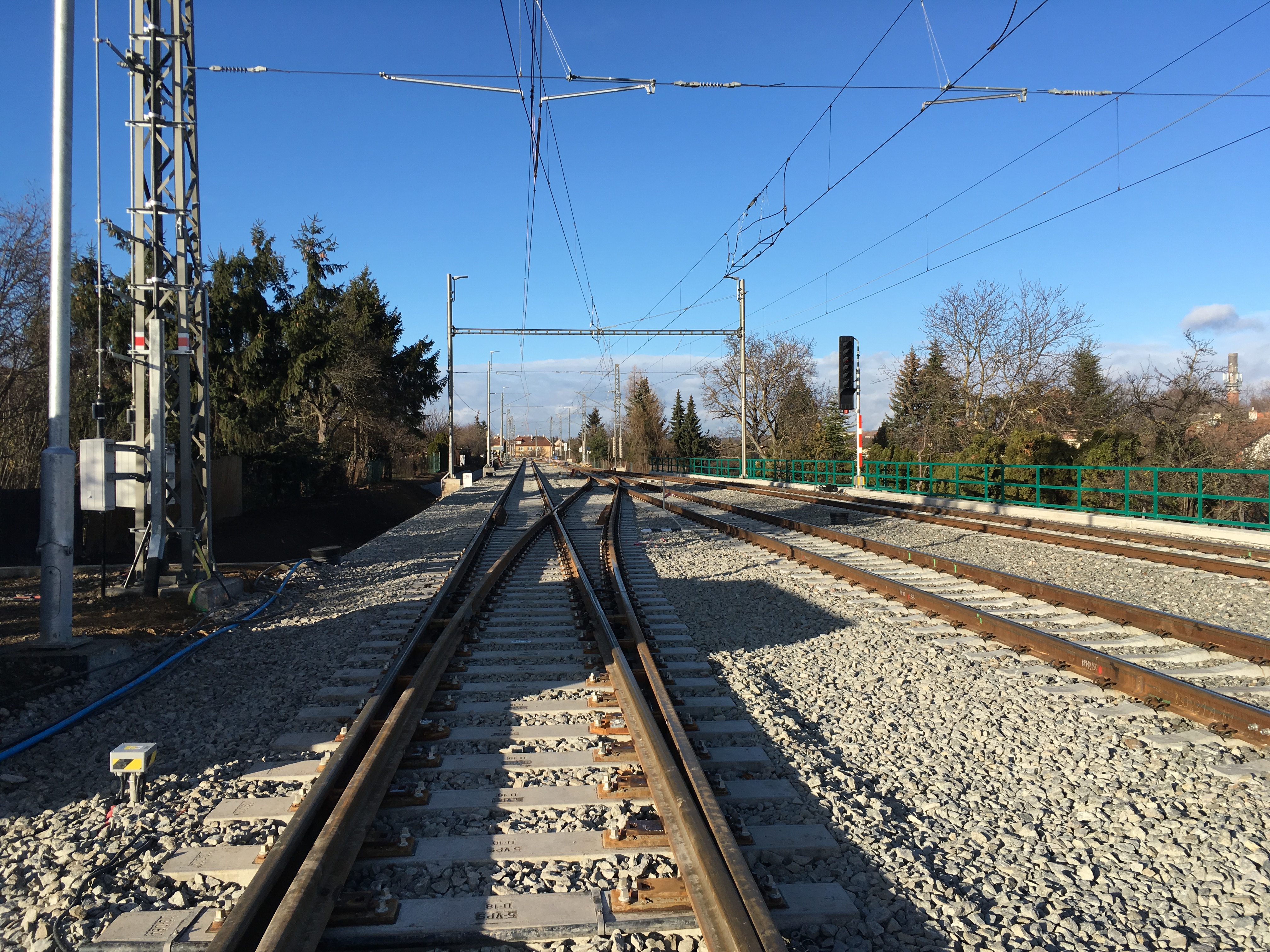 Zvýšení traťové rychlosti v úseku Brno-Slatina – Blažovice  - Bahnbau