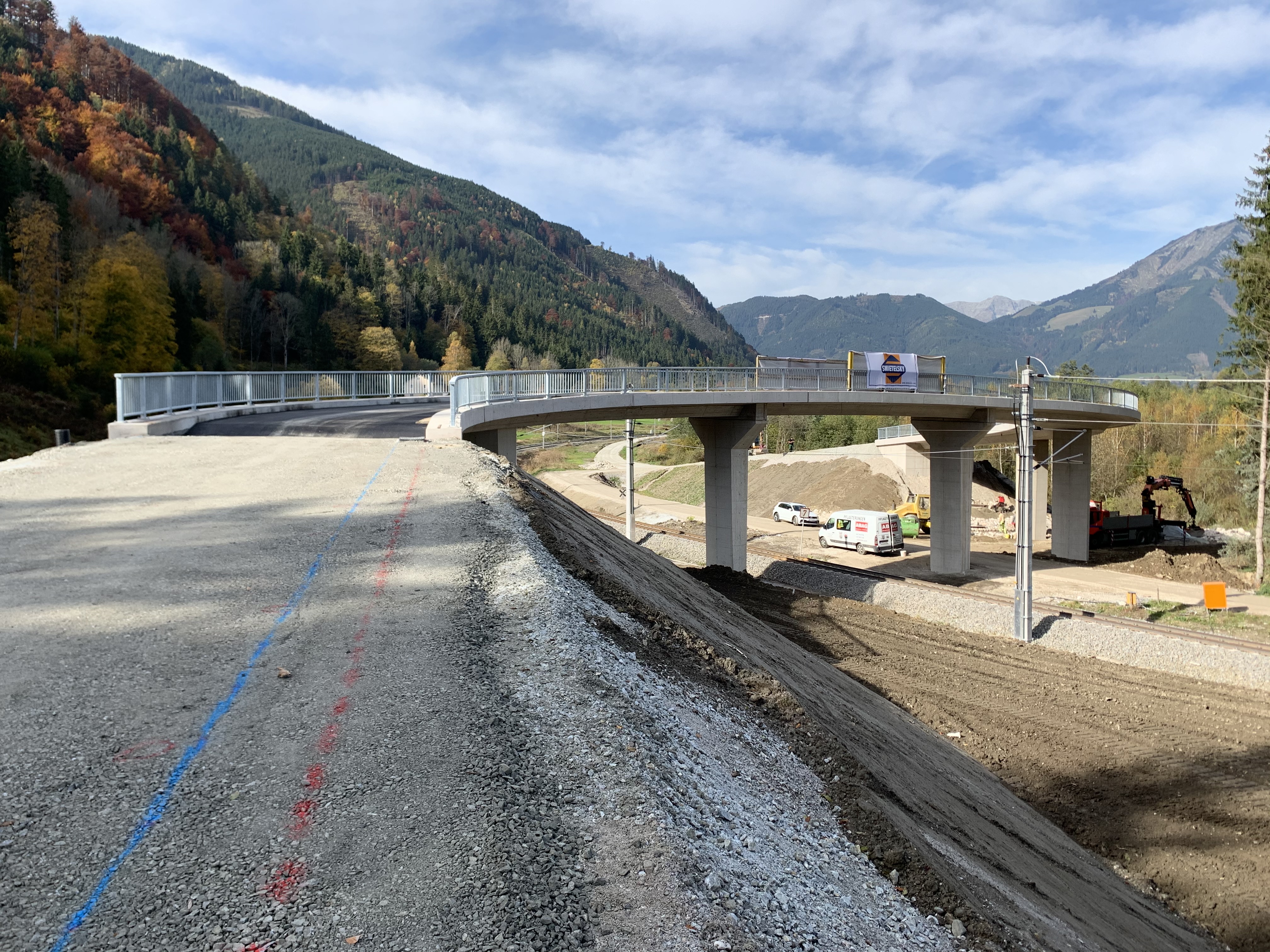 Überfahrtsbrücke Frauenberg - Straßen- und Brückenbau