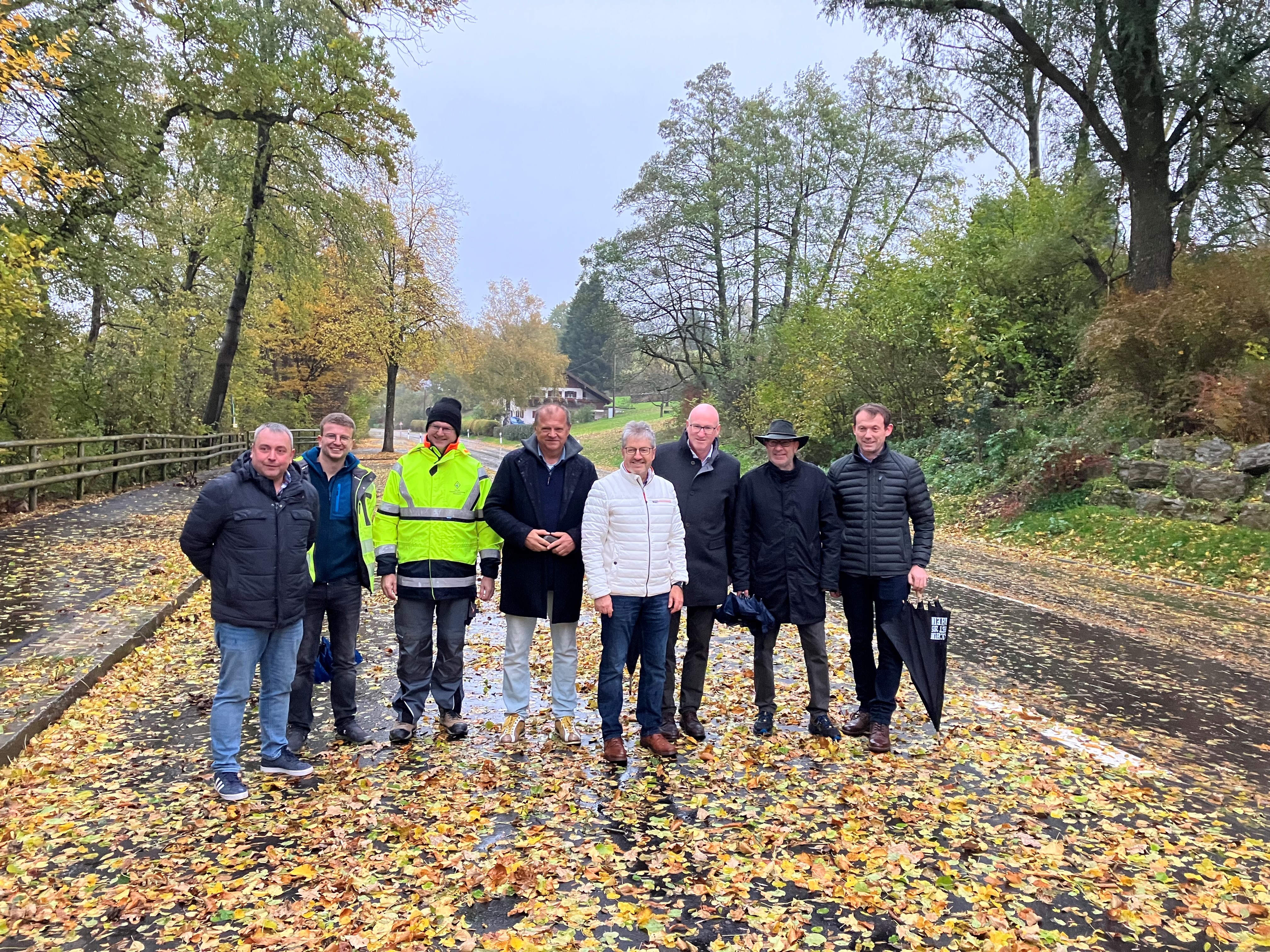 2025 10 23 Kreisstraãÿe BGL 3 Am Abtsdorfer See Wieder Befahrbar Foto