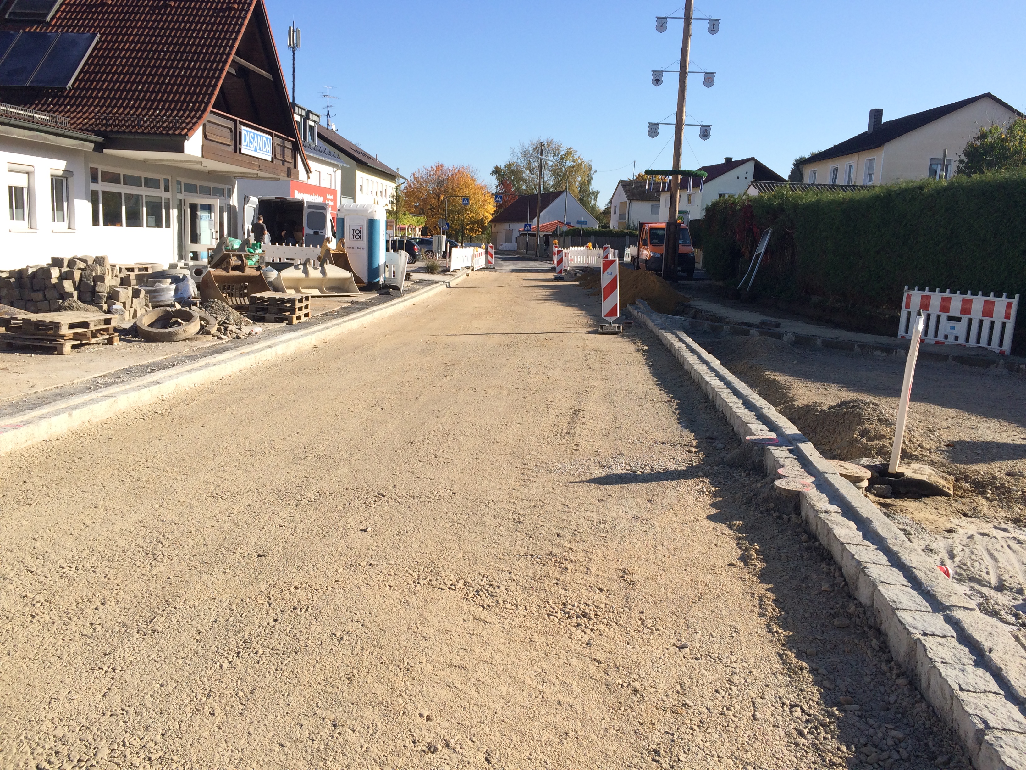 Straßenunterhalt 2019 - Stadtwerke Pfaffenhofen - Neubau Niederscheyerer Straße - Tiefbau