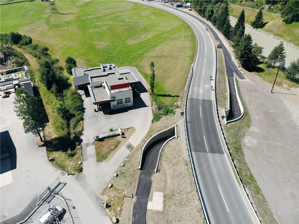 Radweg-Unterführung, Längenfeld - Tiefbau