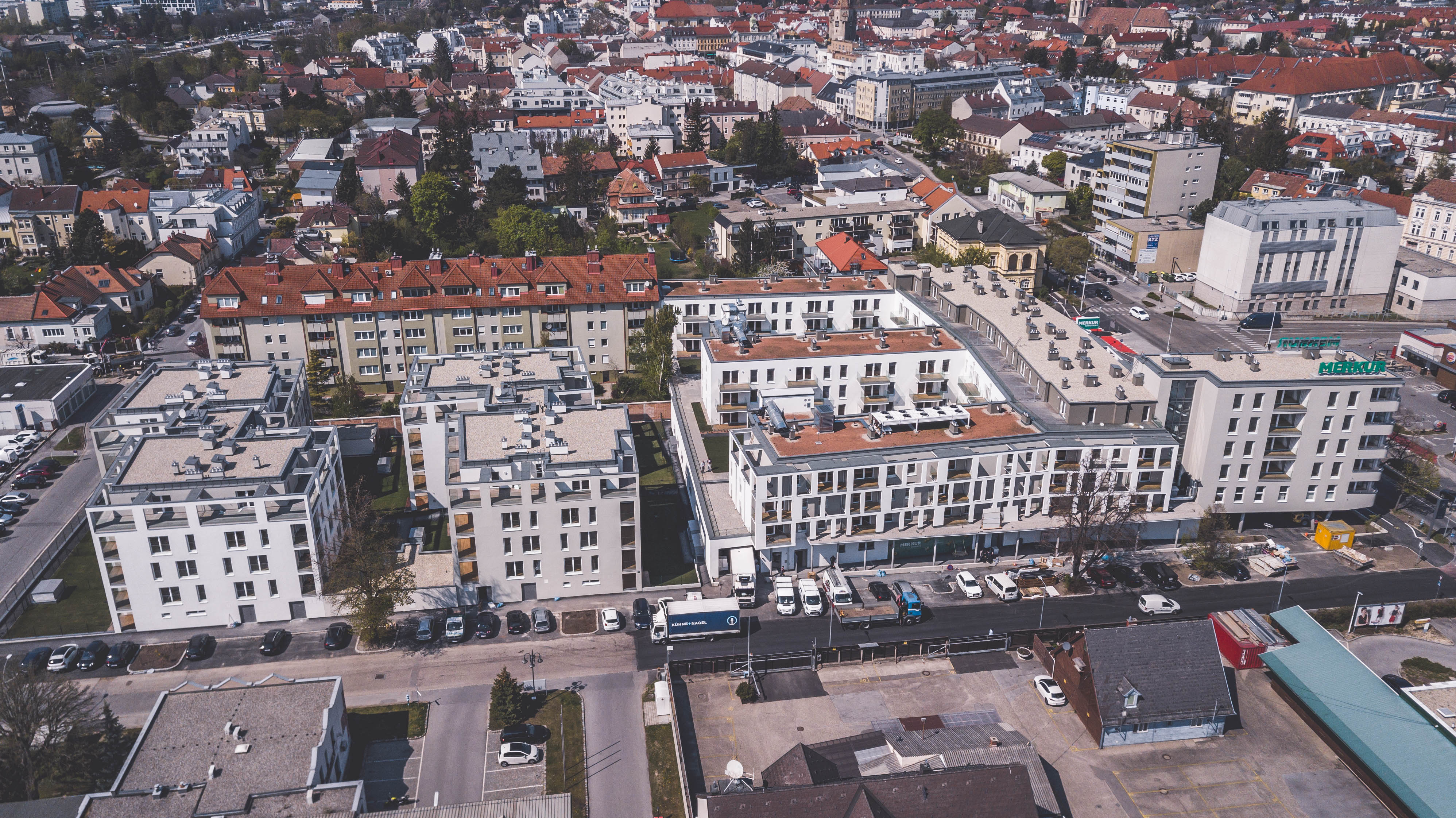 Wohnbau, Corena Nova, Wien - Hochbau