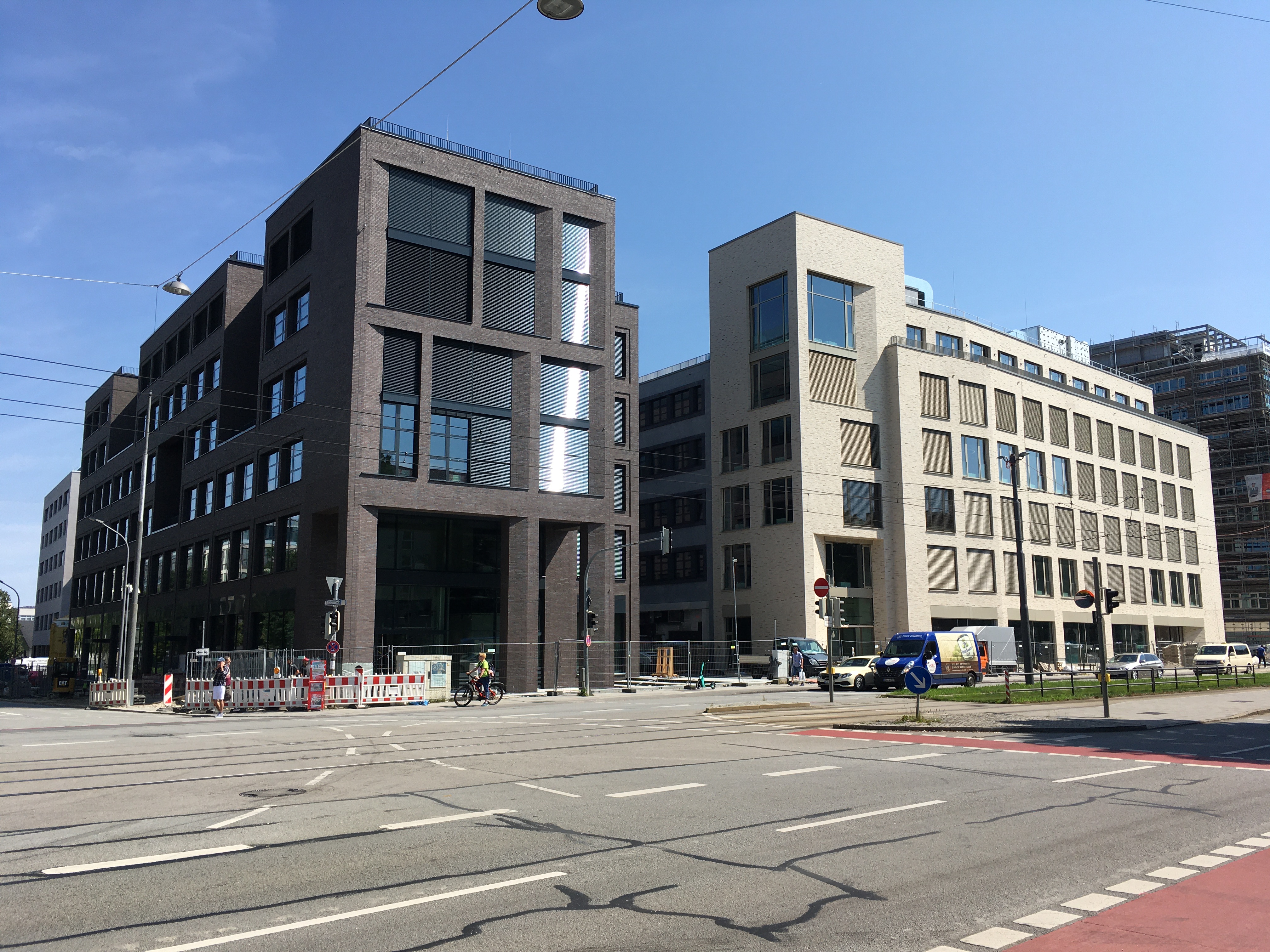Bürogebäude, Die Macherei, München - Hochbau