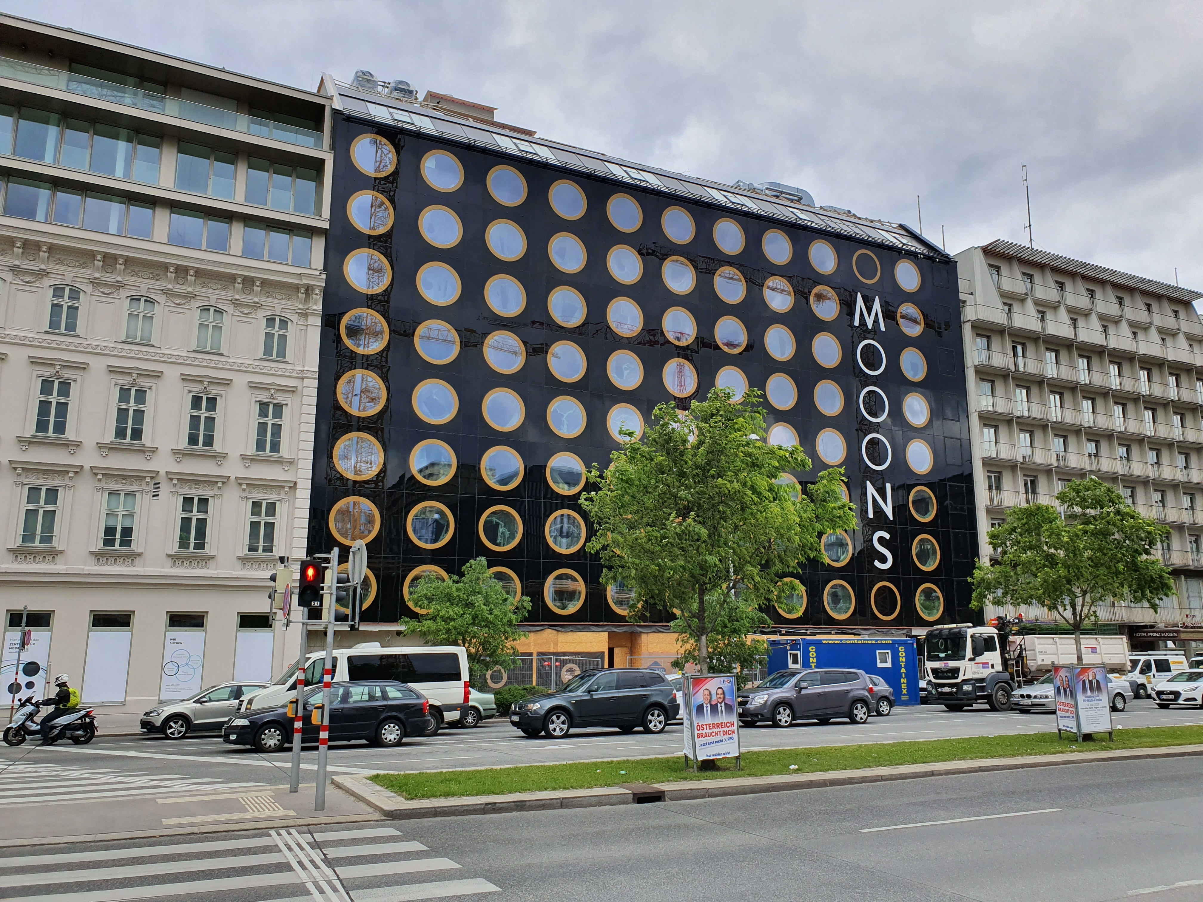 Hotel Mooons Wiedner Gürtel 16, 1040 Wien - Hochbau