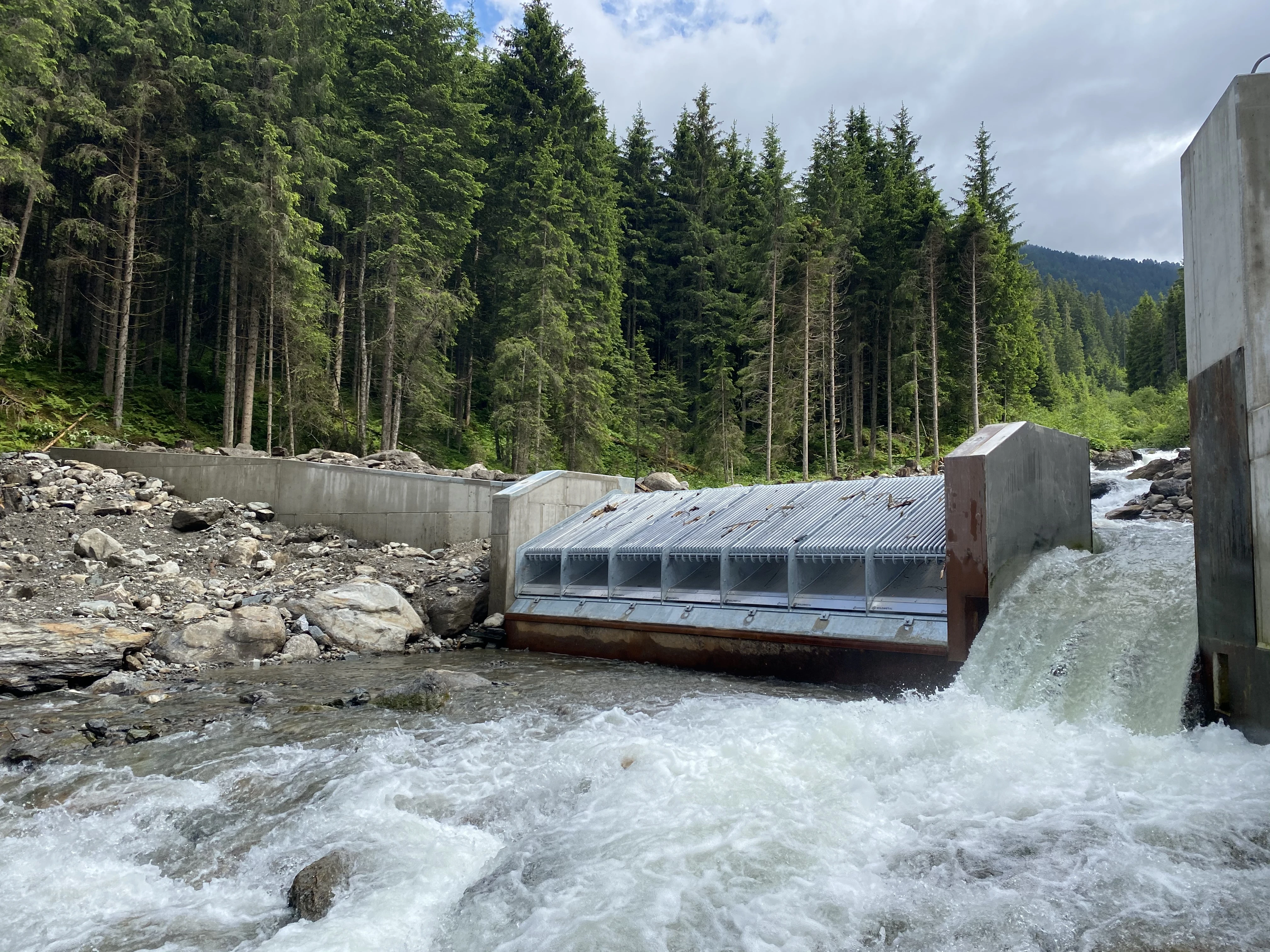 Wasserfassung Fotsch Kraftwerk Sellrain