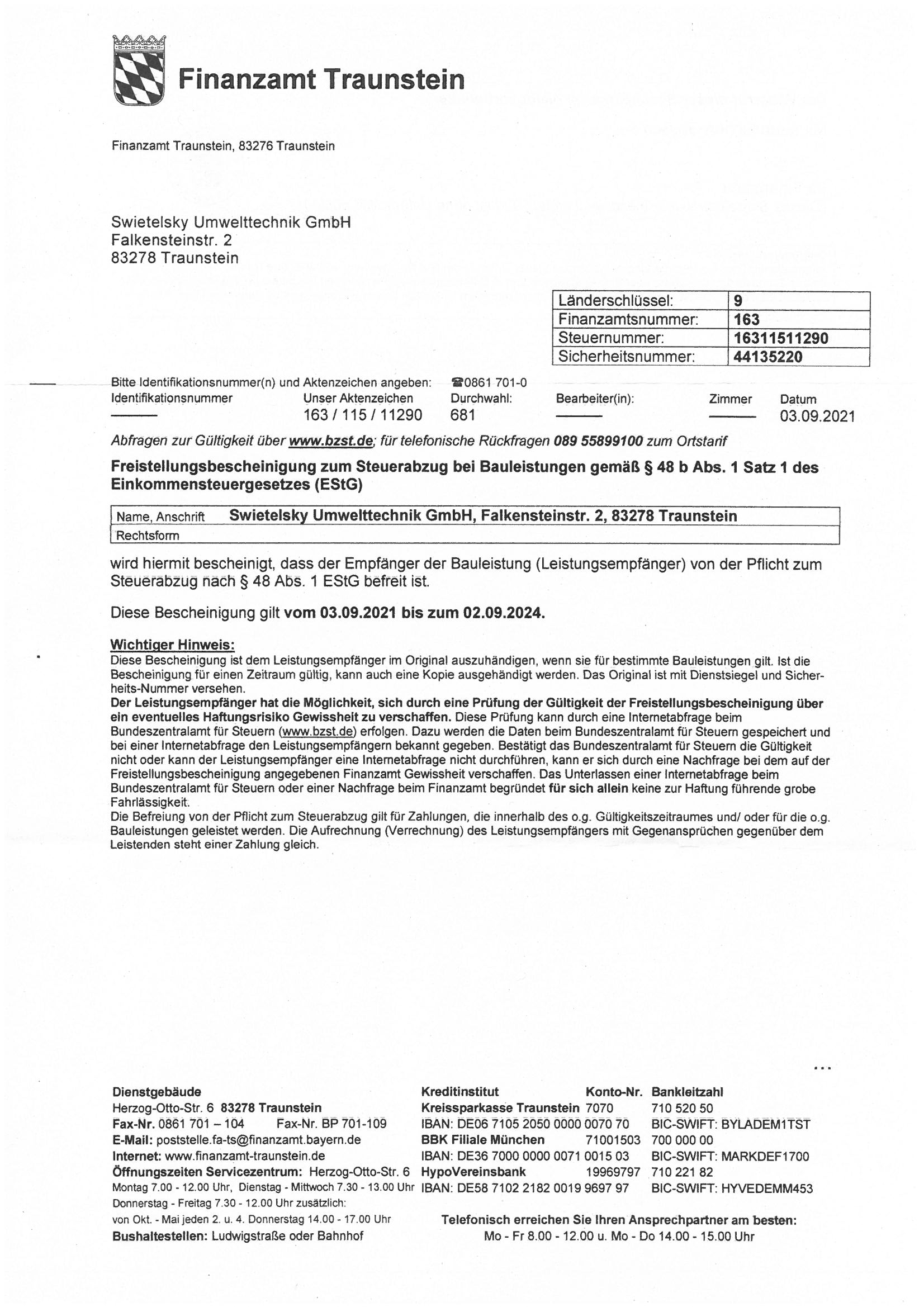DE170-Swietelsky Umwelttechnik Freistellungsbescheinigung bis 02.09.2024 (1)
