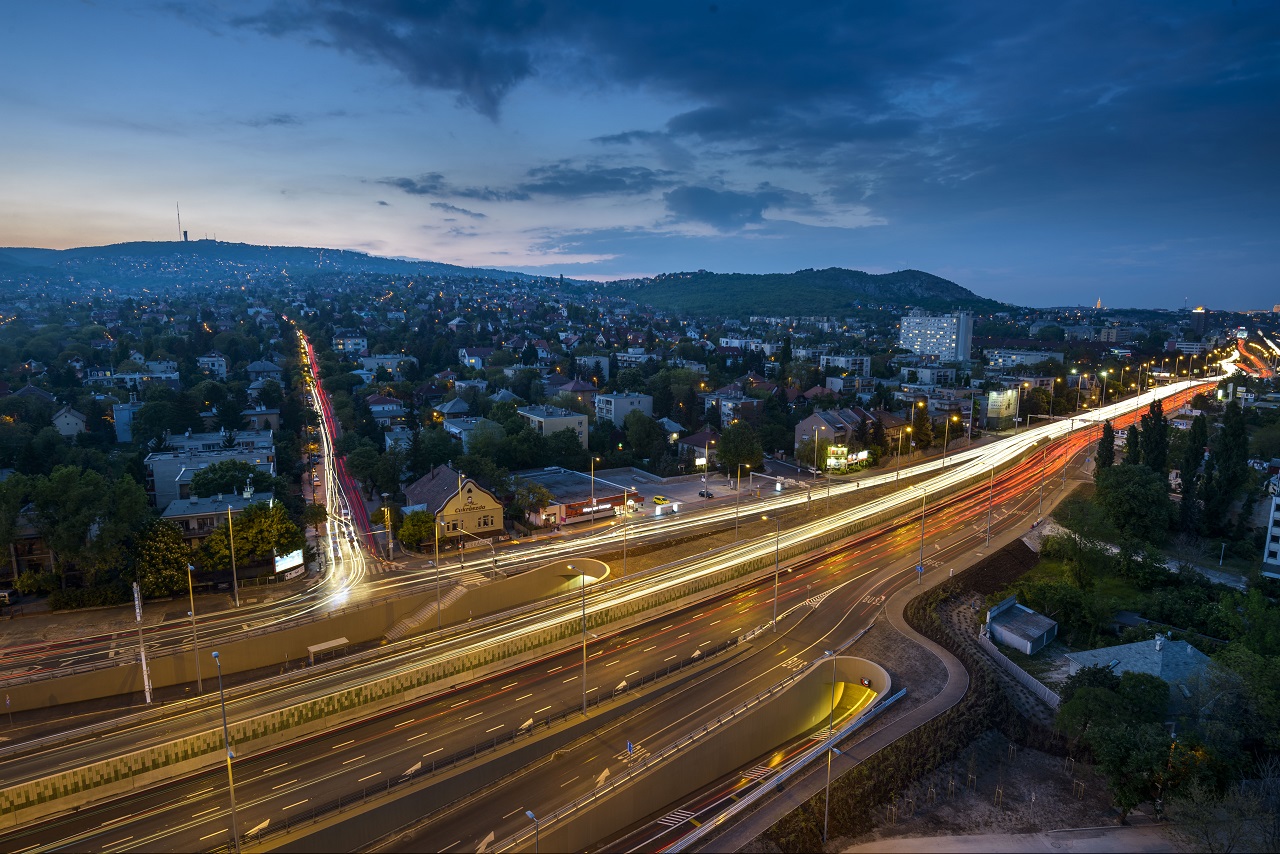 M1 - M7 bevezető szakasz  - Straßen- und Brückenbau