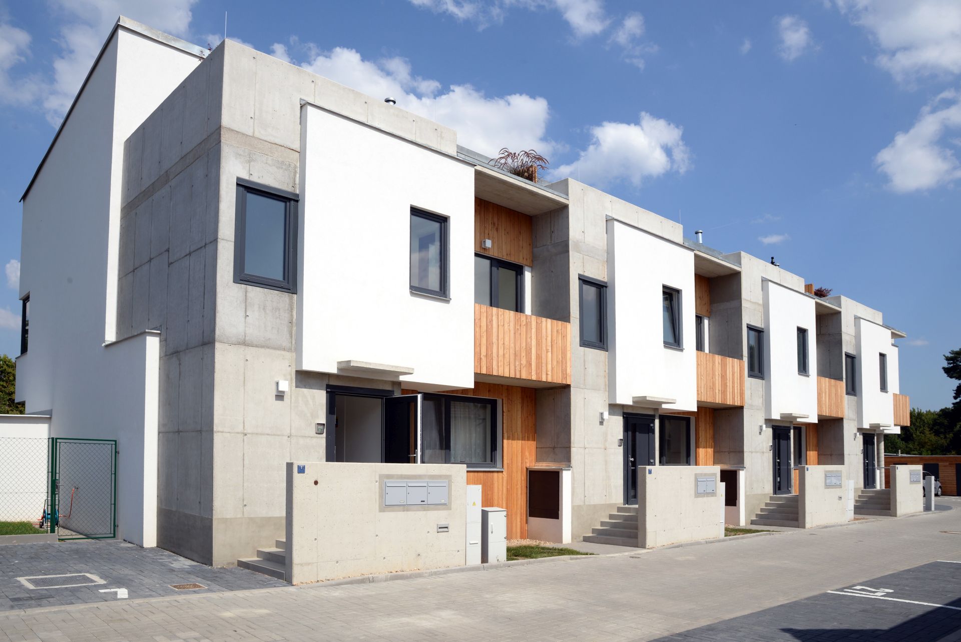 Brno – novostavba rodinných domů Jundrovské zahrady (II. etapa) - Hochbau