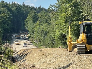 SWIETELSKY Ebersberg erneuert Staatsstraße 2078 im Landkreis Rosenheim (Bayern) - DE