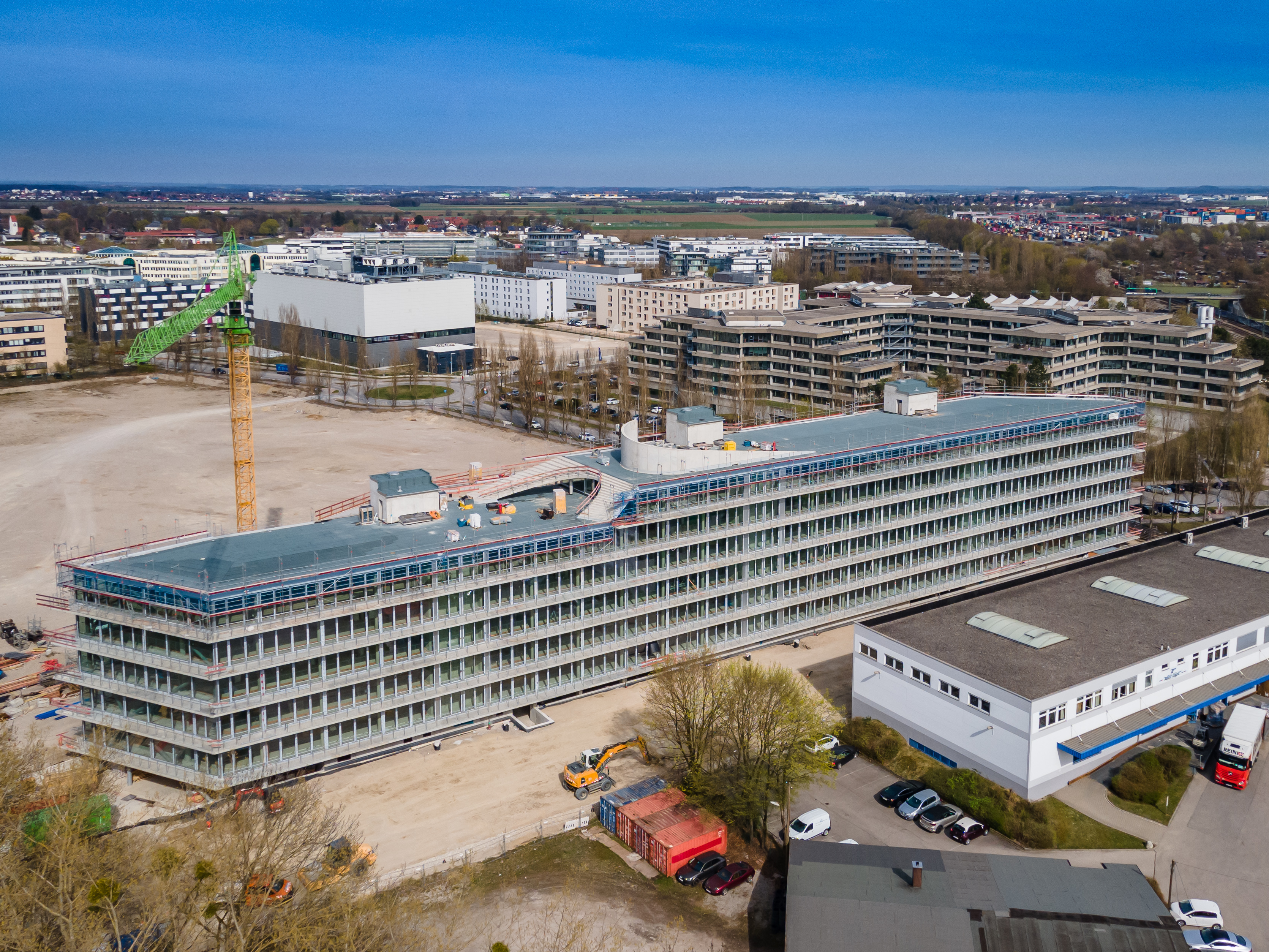 Bürogebäude, Hammerschmidt, Aschheim b. München - Hochbau