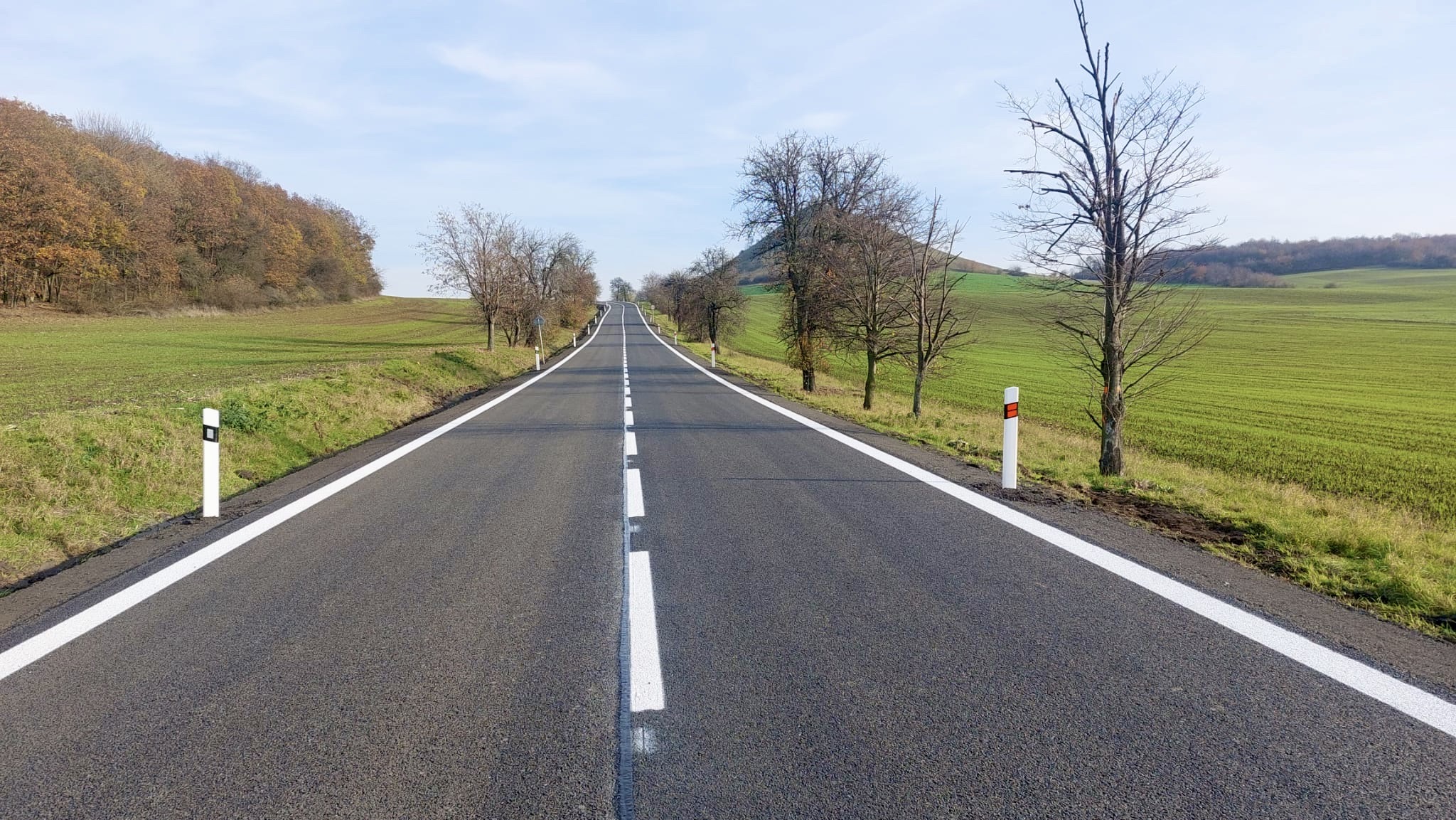 Silnice I/15 – rekonstrukce úseku Chrámce–Hořenec - Straßen- und Brückenbau