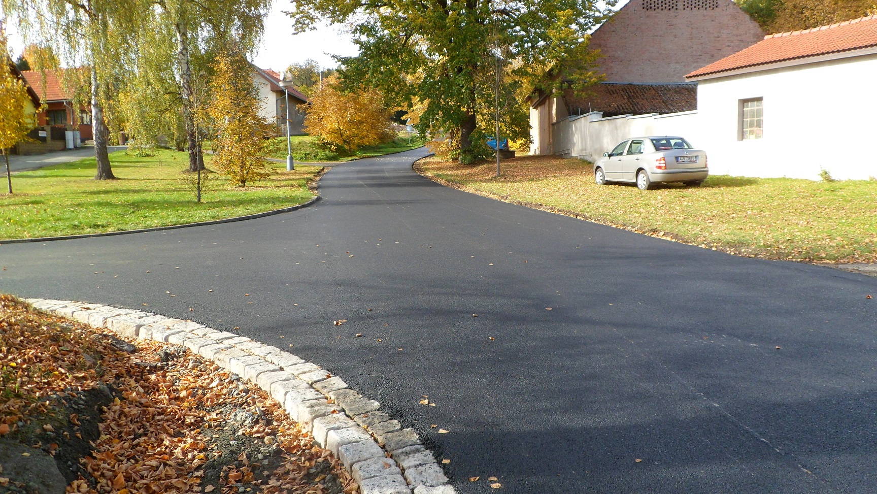 Jevany – rekonstrukce místních komunikací          - Straßen- und Brückenbau