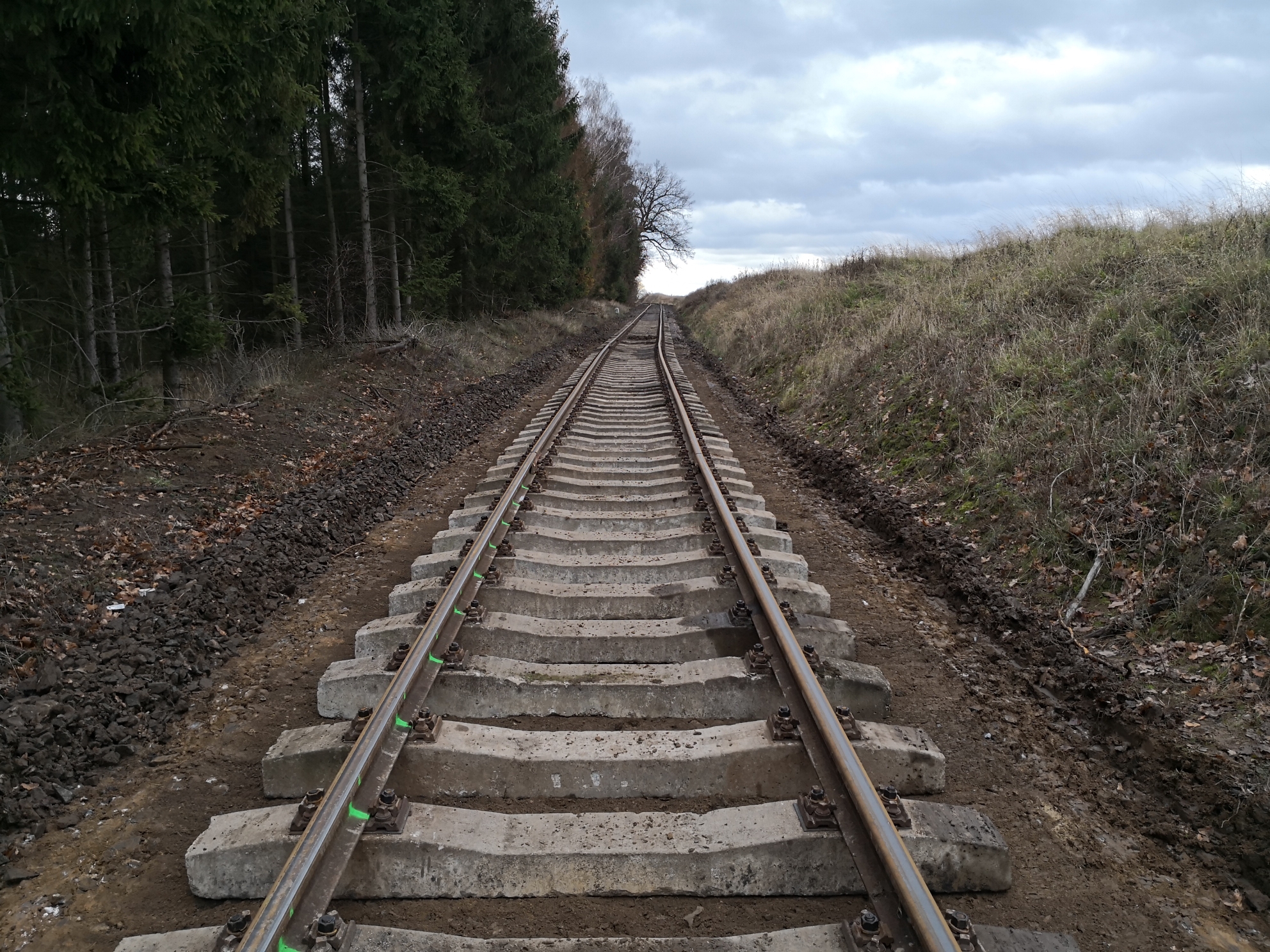 Oprava TK Mšeno – Skalsko - Bahnbau