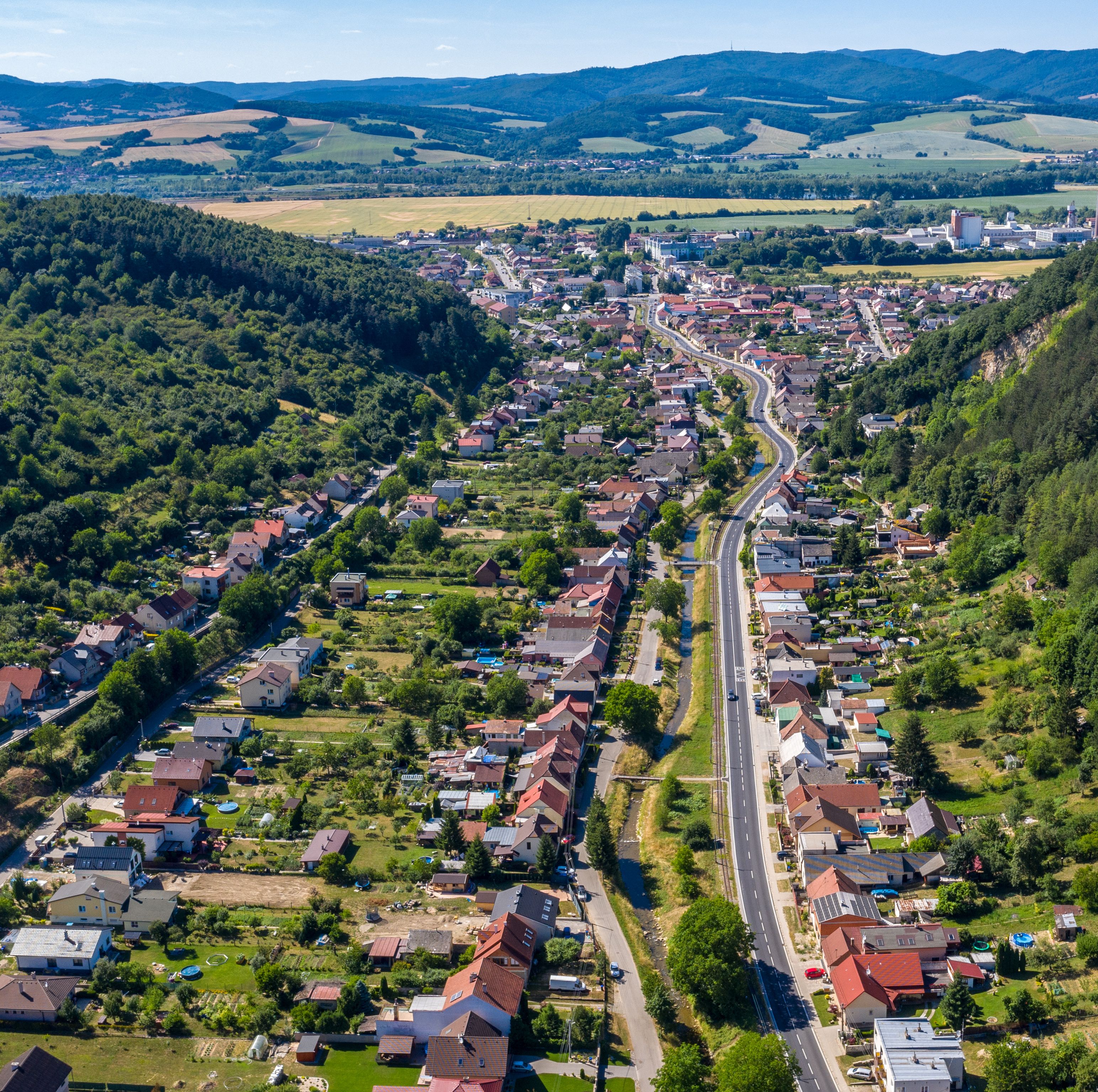 Oprava cesty II/516 - Straßen- und Brückenbau