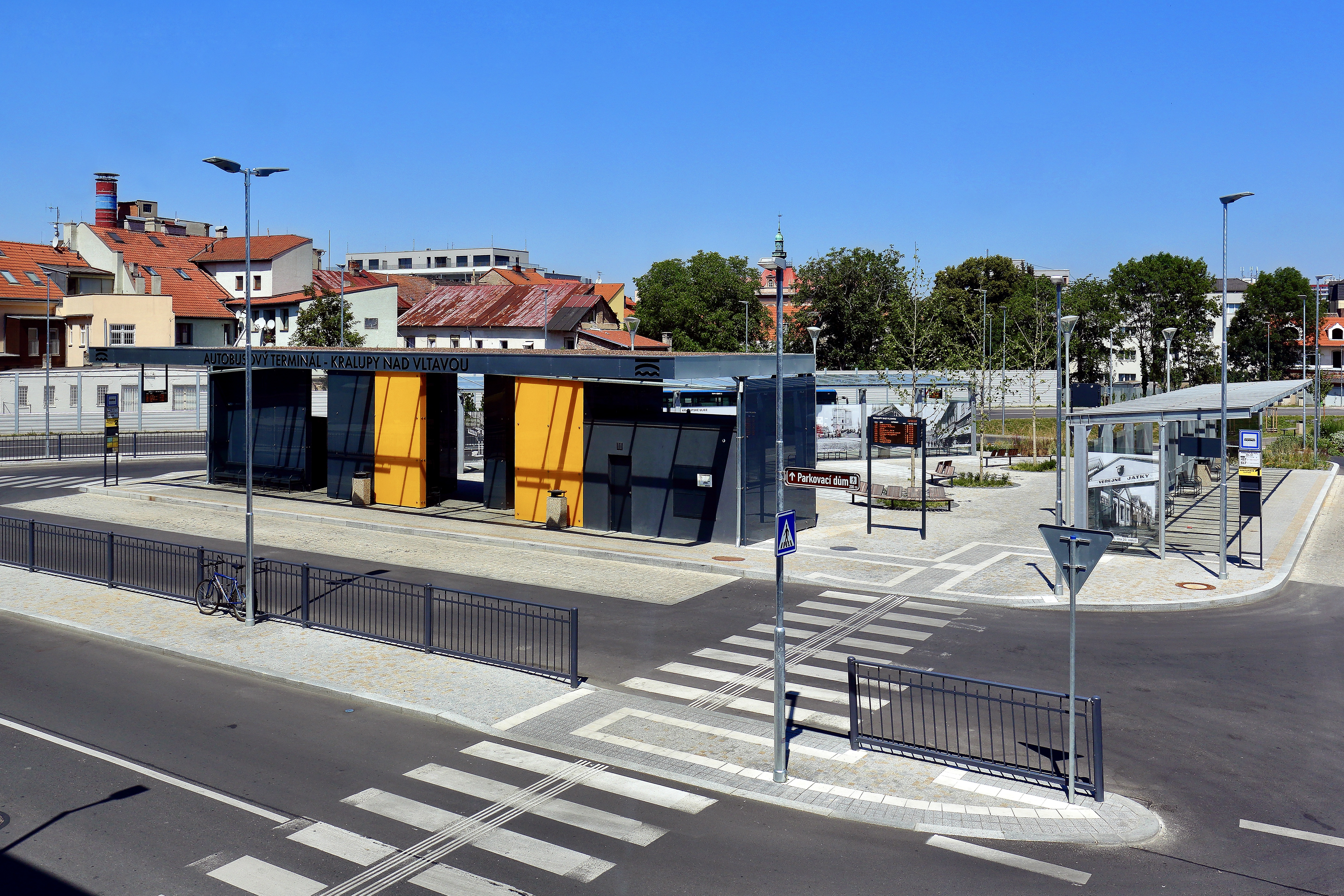 Kralupy nad Vltavou – terminál autobusového nádraží - Straßen- und Brückenbau