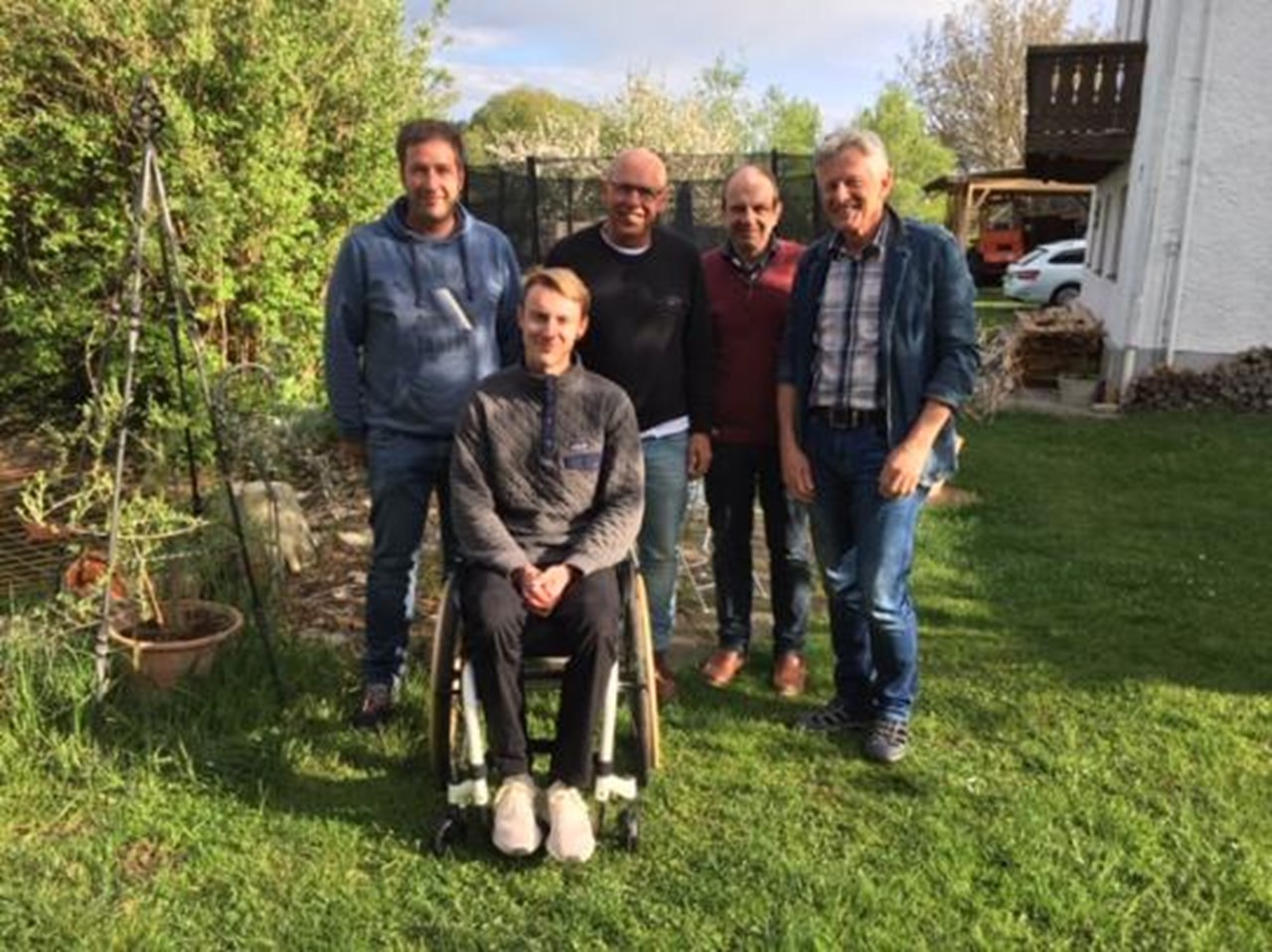 Lokale Firmen Unterstützten Querschnittsgelähmten Sandro 1 Lokale Firmen Unterstützten Querschnittsgelähmten Sandro 1