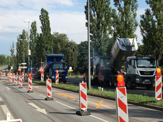 Swietelsky Saniert Münchener Messe Zubringer Sechs Wochen Bauzeit Eingehalten – Haltestellen Barrierefrei Ausgebaut 3