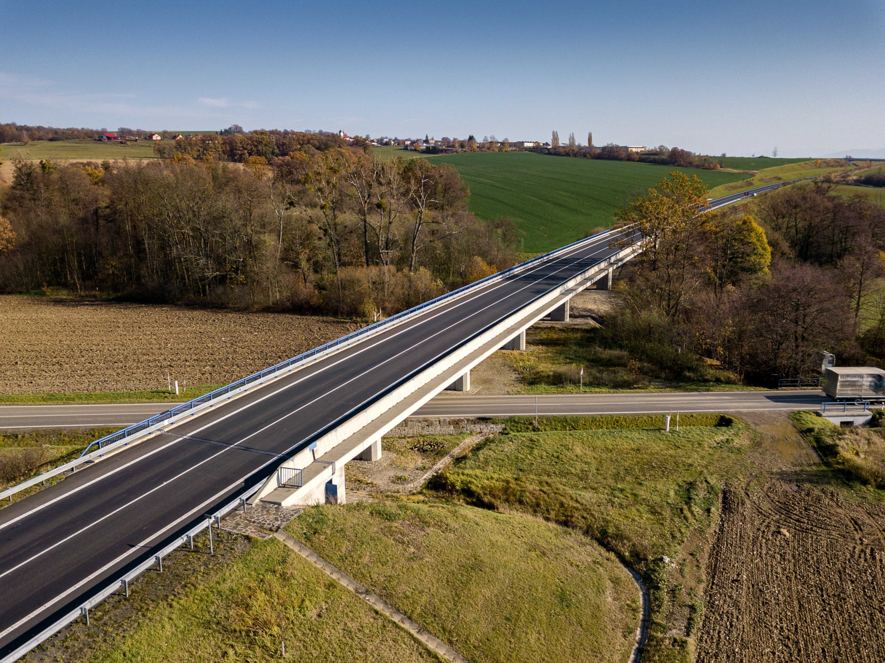 I/57 Lukavec – Fulnek - Straßen- und Brückenbau
