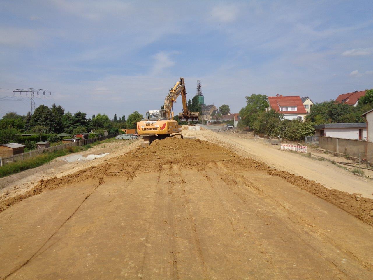 Radebeul / Fürstenhain - Hochwasserschutzlinie M 68  - Spezialkompetenzen