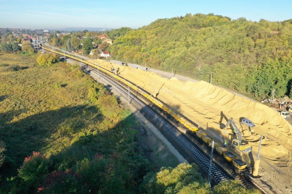 Gödöllő -Hatvan vasúti vonalszakasz pályaépítési és kapcsolódó munkák megvalósítása - Bahnbau